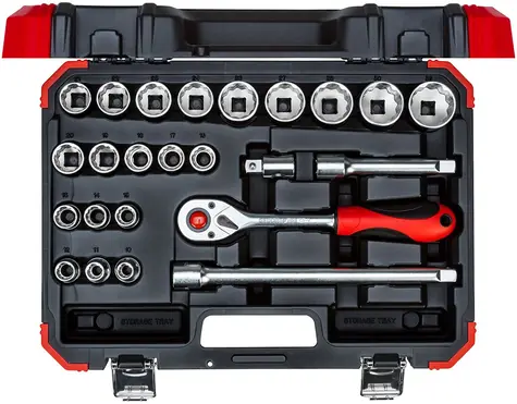 GEDORE RED R69013024 - Sada nástrčných klíčů / 1|2