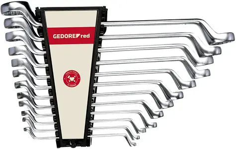 GEDORE RED R01105012 - Sada oboustranných očkových klíčů / 6 - 32 mm / 12 ks