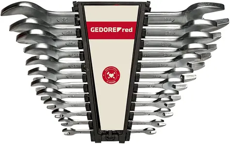 GEDORE RED R05105012 - Sada oboustranných plochých klíčů / 6 - 32 mm / 12 ks