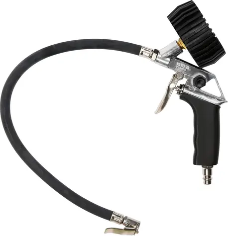 YATO YT-2370 / Pistole na hustění kol 0.8 mPa s manometrem 1-12 bar
