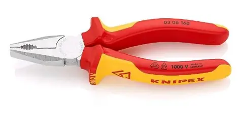 Knipex 0306160 Kleště kombinované / 1000V VDE / 160mm