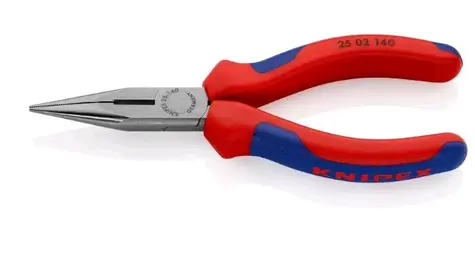 Knipex 2502140 Kleště s půlkulatými čelistmi s břity 140mm
