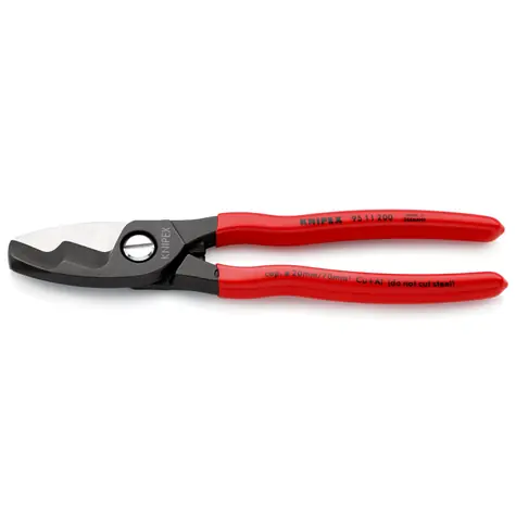 Knipex 9511200 Nůžky na kabely s dvojitým břitem 200mm