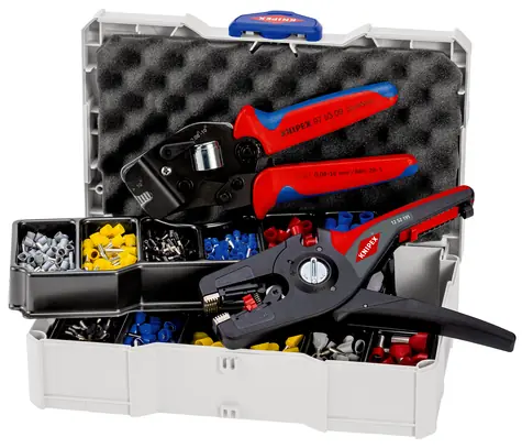 Knipex 979015 Lisovací sortiment pro dutinky 