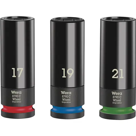 WERA Wheel Impaktor C Set 1 sada nástrčných hlavic (