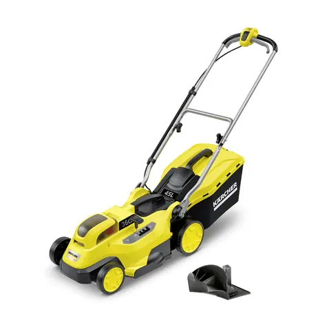 Kärcher LMO 18-33 AKU verze / Aku Sekačka na trávu / 18V / šířka záběru 33 cm / koš 35 l / Bez aku