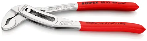 Knipex Alligator 88 03 180 Instalatérské kleště 180mm / 9 pozic / palcové trubky 1 1|2