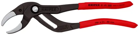 Knipex 81 01 250 Kleště instalatérské na sifonová šroubení a plasty 250mm / 25 pozic / 25 - 80mm