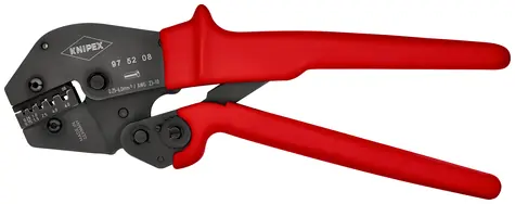 Knipex 97 52 09 Lisovací kleště i pro dvouruční ovládání 250mm / 10-16-25mm2 / AWG 7-5-3 / Hnízd: 3