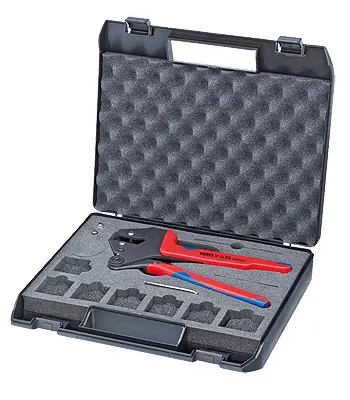 Knipex 97 43 200 Víceúčelové systémové lisovací kleště pro vyměnitelné lisovací profily 200mm