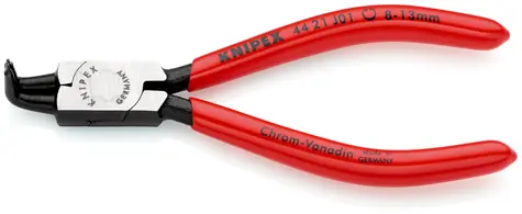 Knipex 44 21 J01 Kleště na pojistné kroužky pro vnitřní kroužky v otvorech 130mm / 8 - 13mm / hroty: 0.9mm 