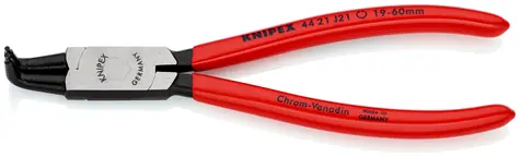 Knipex 44 21 J21 Kleště na pojistné kroužky pro vnitřní kroužky v otvorech 170mm / 90° / 19 - 60mm / hroty: 1.8mm 