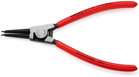 Knipex 46 11 A2 Kleště na pojistné kroužky pro vnější kroužky na hřídelích 180mm / 19 - 60mm / hroty: 1.8mm 
