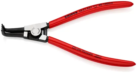Knipex 46 21 A31 Kleště na pojistné kroužky pro vnější kroužky na hřídelích 200mm / 40 - 100mm / hroty: 2.3mm 