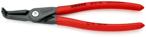 Knipex 48 21 J41 Precizní kleště pro pojistné kroužky pro vnitřní kroužky v otvorech 305mm / 90° / 85-140mm / 3.2mm
