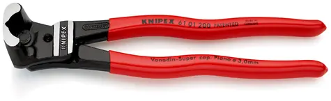 Knipex 61 01 200 Čelní pákové štípací kleště na čepys velkým převodem 200mm 