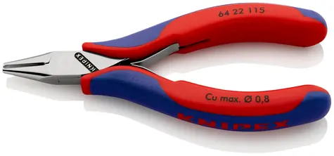 Knipex 64 32 120 Čelní štípací kleště se šikmými břity pro elektroniku 120mm / 15°