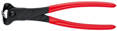 Knipex 68 01 160 Čelní štípací kleště 160mm / měkký:4mm / polotvrdý:2.8mm / tvrdý :2.3mm / délka strihu:25mm