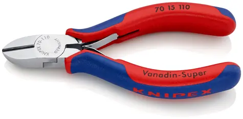 Knipex 70 15 110 Boční štípací kleště 110mm / měkký: 3mm / polotvrdý: 2mm / tvrdý: 1.2mm