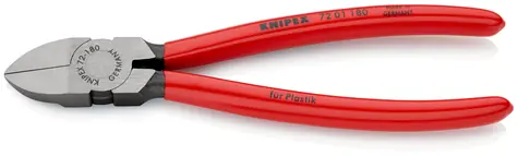 Knipex 72 01 180 Boční štípací kleště na umělou hmotu 180mm