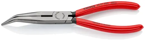 Knipex 26 21 200 Půlkulaté kleště s břity 200mm / úzké ploché kleště / 40° / délka čelistí: 73mm