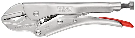 Knipex 40 04 180 EAN Univerzální samosvorné kleště s pákovým mechanizmem 180mm/ kruhové:35mm / 4-hran:25mm / 6-hran:32mm