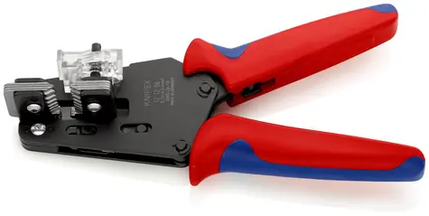 Knipex 12 12 06 Přesné odizolovací kleště s tvarovými noži 195mm / 0.14-0.25 | 0.75 | 1.5 | 2.5 | 4.0 | 6.0 mm2