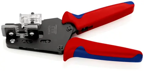 Knipex 12 12 12 Přesné odizolovací kleště s tvarovými noži 195mm / 4.0 | 6.0 | 10.0 mm2 / AWG 11 - 7