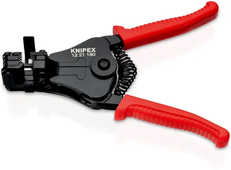 Knipex 12 21 180 Odizolovací kleště s tvarovými noži 180mm / 0.5-0.75 | 1.0 | 1.5 | 2.5 | 4.0 | 6.0 mm2
