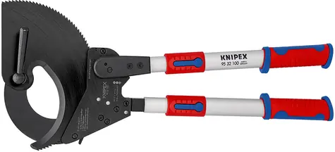 Knipex 95 32 100 Kleště na kabely(princip rohatky se západkou) s teleskopickými rukoje. 680mm/ 100mm / 960mm2 / MCM 1900