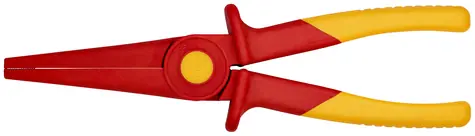 Knipex 98 62 02 Kleště s půlkulatými čelistmi z plastu izolační 220mm