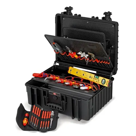 Knipex 00 21 36 Kufr s nářadím „Robust34“ Elektro 