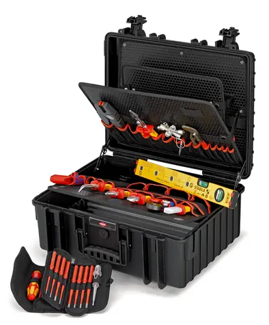 Knipex 00 21 37 Kufr s nářadím „Robust45 Move“ Elektro 21-dílná
