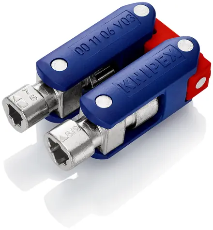 Knipex 00 11 06 V03 Klíč na ovládací skříňku „DoubleJoint“ / 7-9mm