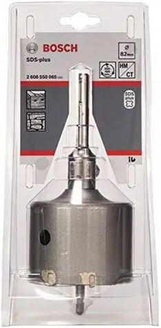BOSCH 2608550065 / 3dílná sada dutých vrtacích korunek / SDS plus