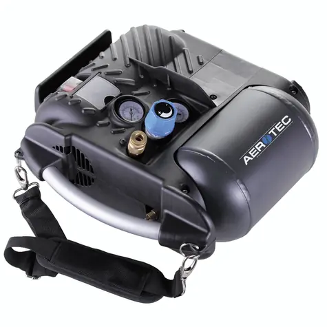 Aerotec Airliner 5 GO / Mobilní bezolejový kompresor / 1100W / 110 l-m / 8 bar / 5 L / 3400 ot-min
