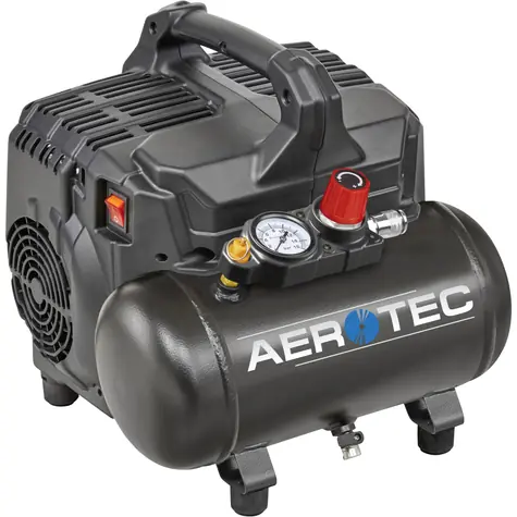 Aerotec SUPERSIL 6 / Bezolejový kompresor / 750W / 65 l-m / 8 bar / 6 L / 1450 ot-min
