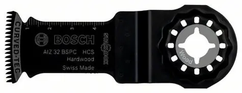 BOSCH 2608662362 / Ponorný pilový list HCS AIZ 32 BSPC Hard Wood / Šířka 32 mm / Hloubka zanoření 50mm