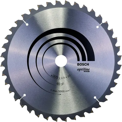 BOSCH Optiline Wood 2608640440 / Pilový kotouč / 305 x 2.5 mm / 30mm / 40 zubů