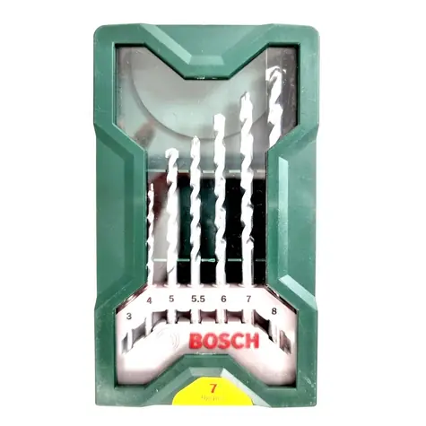 BOSCH Robust Line 2607019581 / 7dílná sada spirálových vrtáků do kamene 