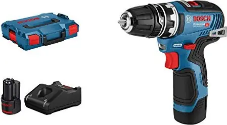 BOSCH 06019H3001 GSR 12V-35 FC / Aku Vrtací šroubovák / 12V / 10mm sklíčidlo / 1750 ot-min / 35 Nm / 2 x 3.0 Ah 