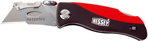 Bessey DBKPH-EU / Zavírací nůž / 5 náhradních čepelí / čepel 28 mm / délka 160 mm