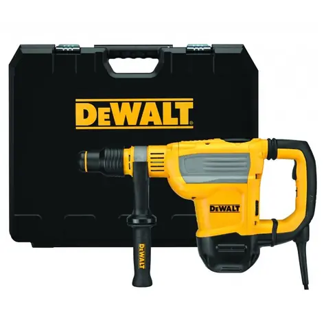 DeWalt D25614K / Kombinované kladivo / 1350W / SDS-Max / 190-380 ot-min / 1450 - 2900 úderů-min / 10.5J