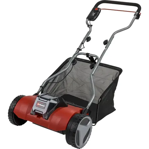 Einhell GE-HM 18|38 Li-Solo / Ruční vřetenová sekačka / Záběr 38 cm / výška sečení 14-38 mm / Koš 45 L|