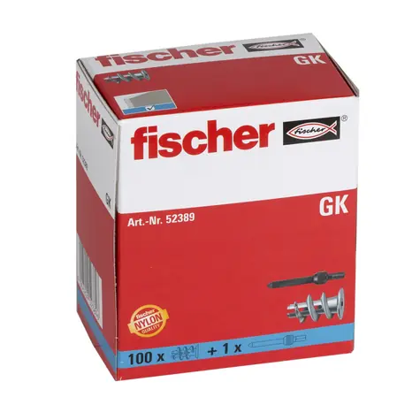 fischer GK hmoždinka pro sádrokarton 100 ks