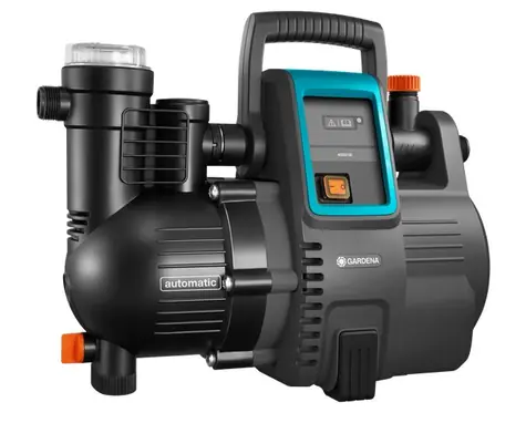 Gardena 4000|5E Comfort / Domácí vodní automat / 1100W / kapcita 4000 l-h / tlak 4.5 bar / samonasávací výška 8 m