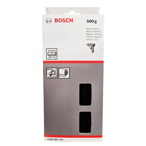 BOSCH 2607001178 1 ks / Tavné lepidlo / 11 x 200 mm / 500g