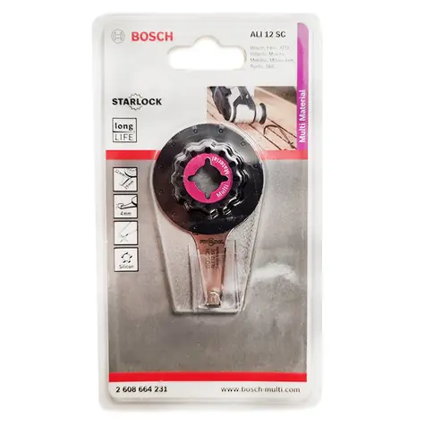 BOSCH 2608664231 / Nůž na tmel ALI 12 SC / Šířka 4 mm / Hloubka zanoření 29mm / 1 ks