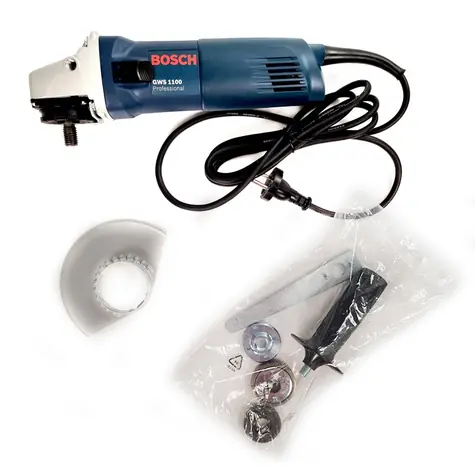 BOSCH GWS 1400 Professional / Úhlová bruska / 1400W / 125 mm / M14 / 11.000 ot. za min.