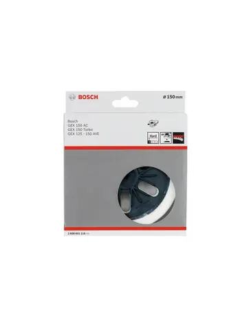 BOSCH 2608601116 / Brusný talíř / tvrdá / 150 mm / 1 ks
